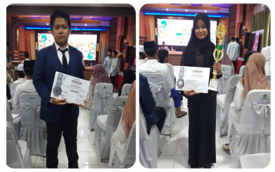 Dua dari MTsN 1 Sumenep Raih Prestasi  Lomba Pidato Bahasa Indonesia se-Jawa Timur
